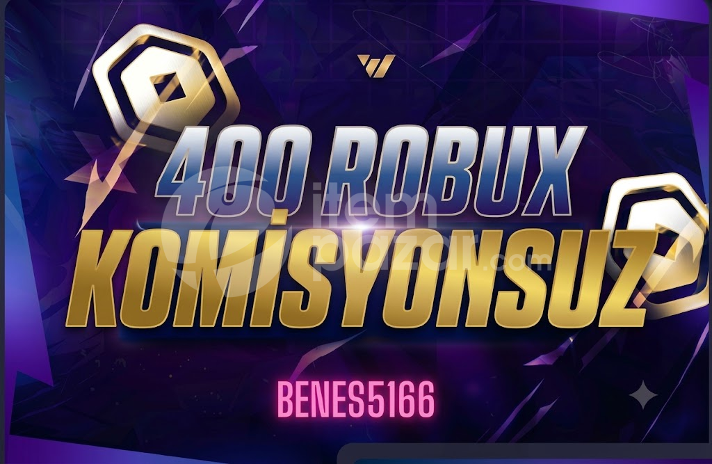 ⚡[400] Roblox Robux Komisyonsuz⭐