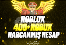 ⭐400 ROBUX HARCANMIŞ RANDOM HESAP⚡