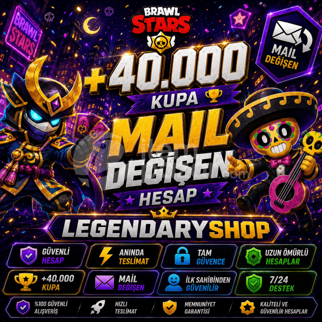 ⭐40.000+ KUPA GARANTİ MAİL DEĞİŞEN HESAP⭐