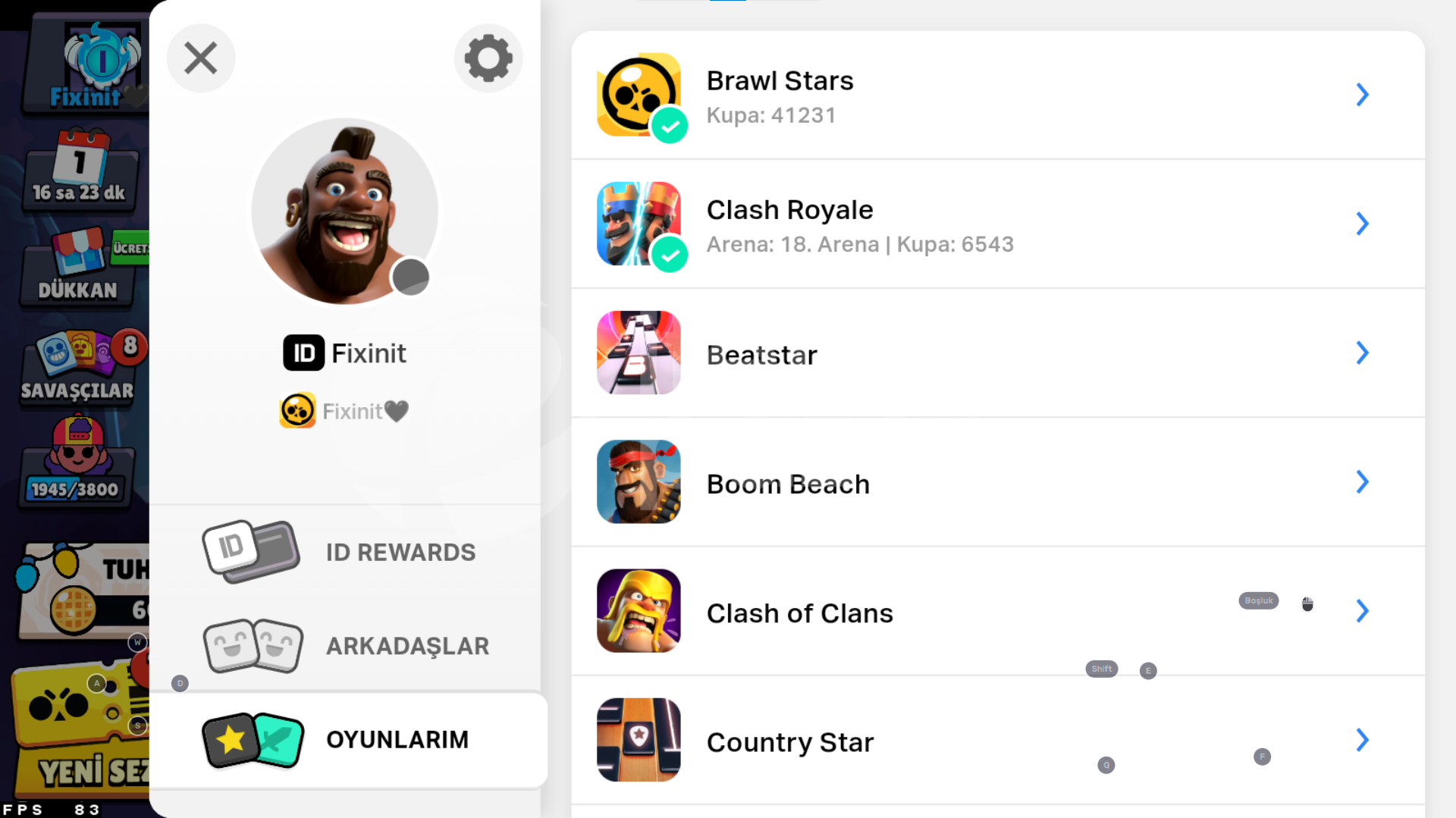 41K ROBO MİKE+6K CR⭐175+SKİN⭐