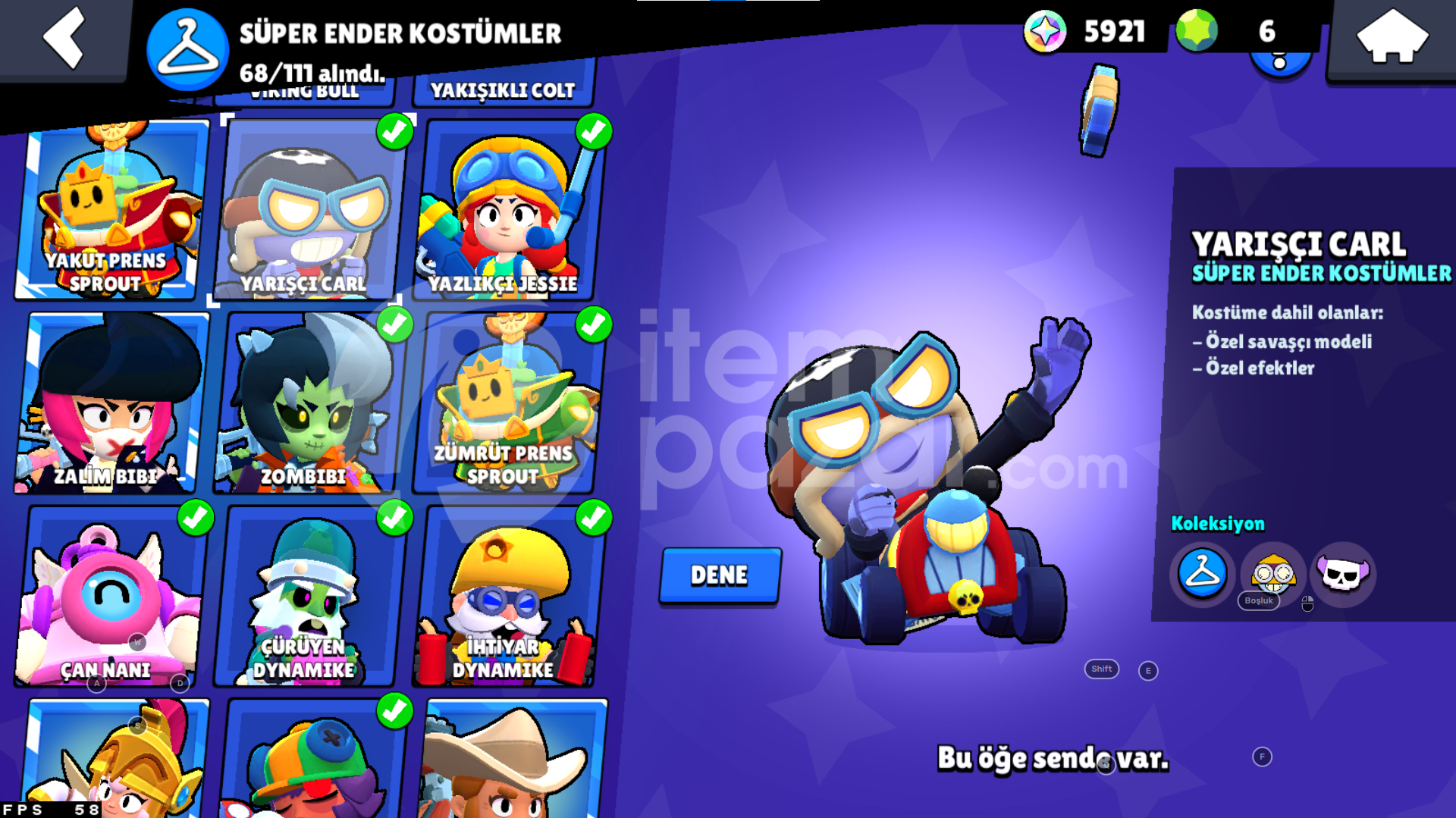 41K ROBO MİKE+6K CR⭐175+SKİN⭐