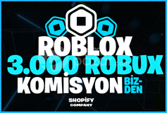 (4286) 3000 Robux Komisyon Bizden!