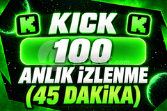 [45 DAKİKA✅] 100 Kick Anlık İzlenme | Elit