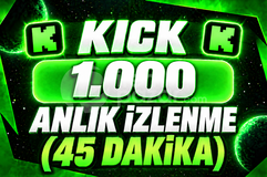 [45 DAKİKA✅] 1000 Kick Anlık İzlenme | Elit