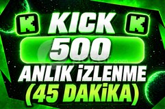 [45 DAKİKA✅] 500 Kick Anlık İzlenme | Elit
