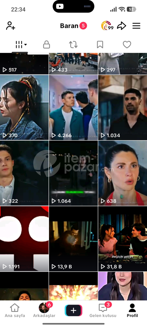 451 TAKİPÇİLİ TİKTOK HESABI 