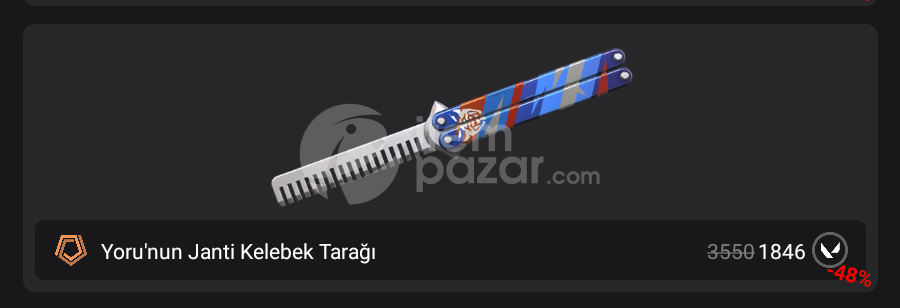 %48 YORUNUN TARAĞI KELEBEK