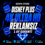 ⭐4K UHD Disney Plus REKLAMSIZ⭐1 Ay Garanti