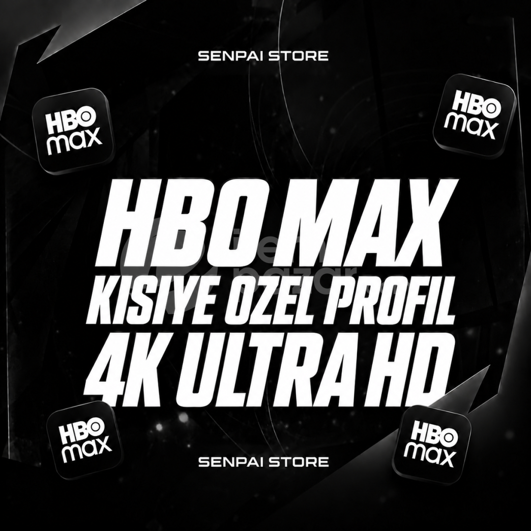 ⭐4K UHD HBO MAX ÖZEL PROFİL⭐1 Aylık 