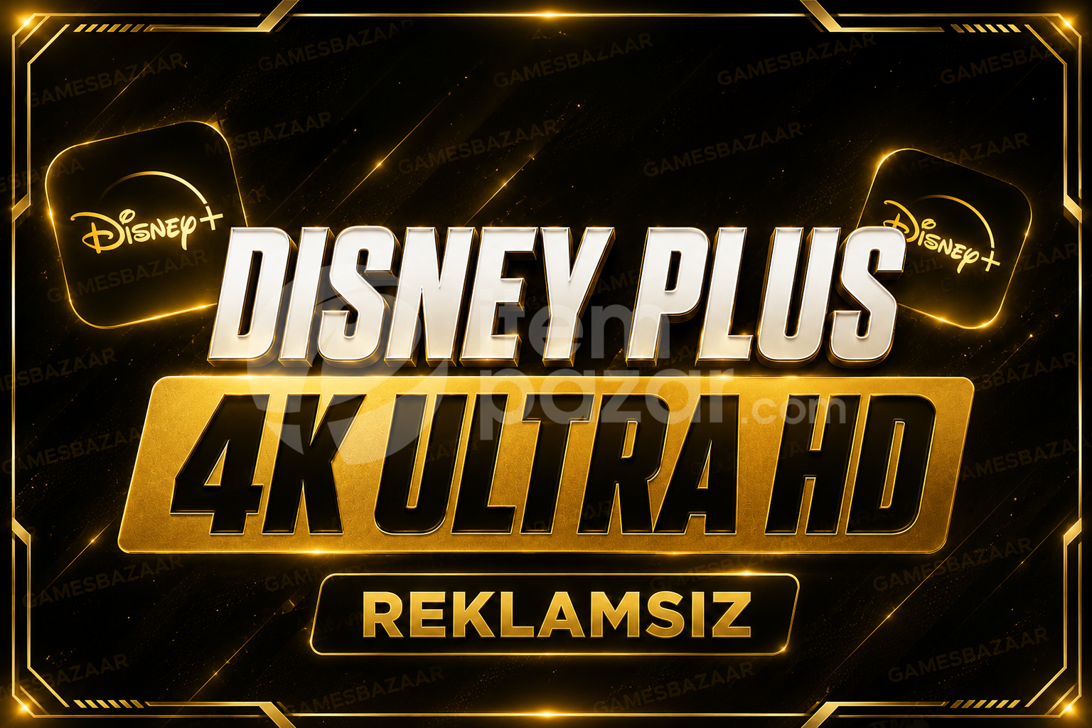 ⭐[4K REKLAMSIZ]❤️⭐Disney Plus [30 Gün]