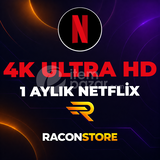 4K ULTRA HD KİŞİYE ÖZEL NETFLİX 1 AYLIK