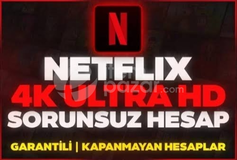 4K Ultra HD Netflix 1 Aylık