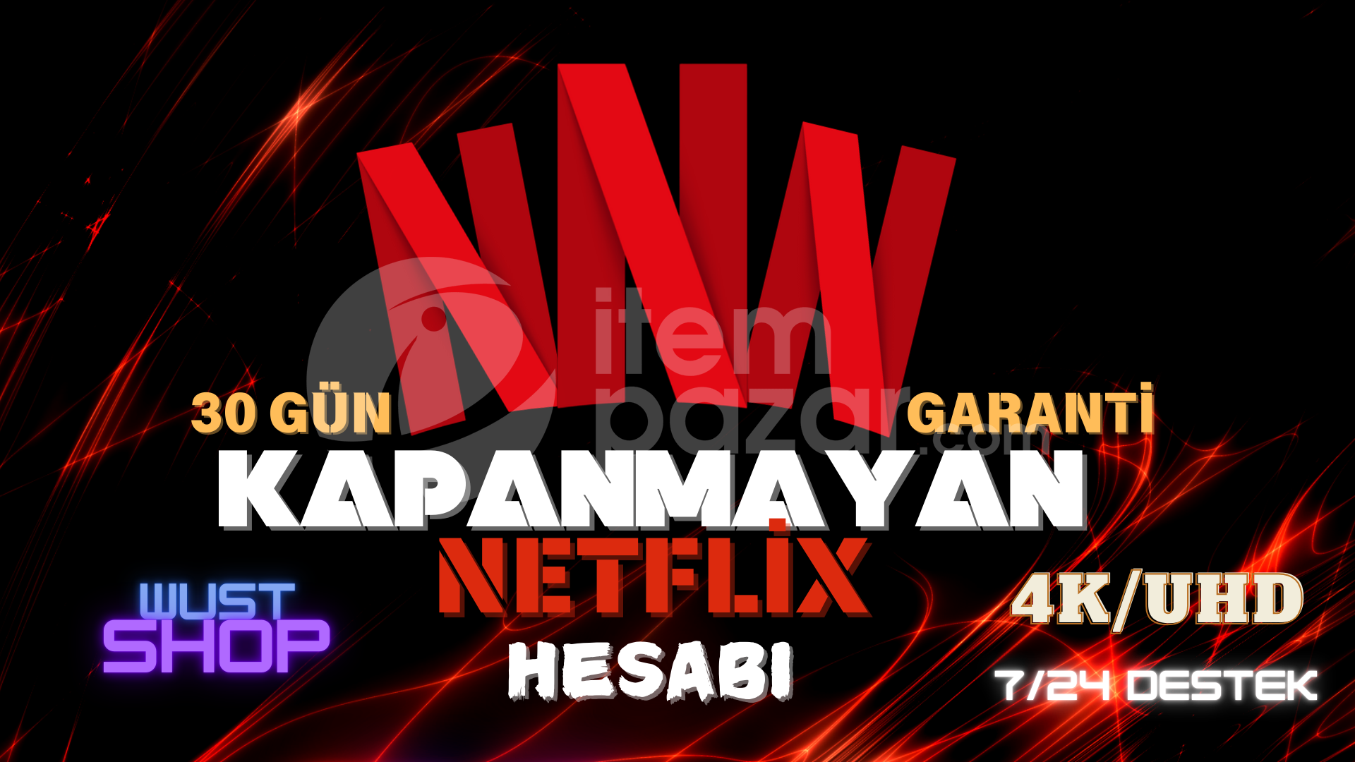 4K ULTRA HD NETFLİX + Sorunsuz