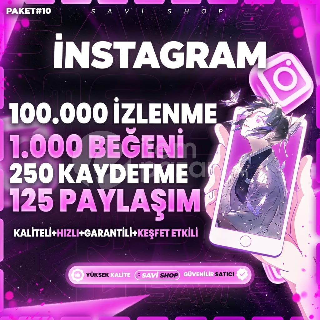 4X INSTAGRAM KEŞFET PAKETİ 10
