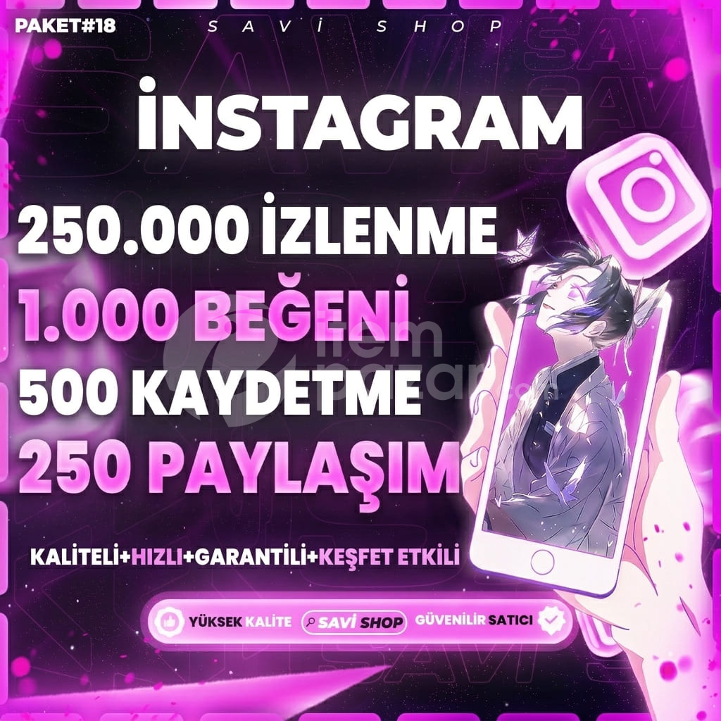 4X INSTAGRAM KEŞFET PAKETİ 18
