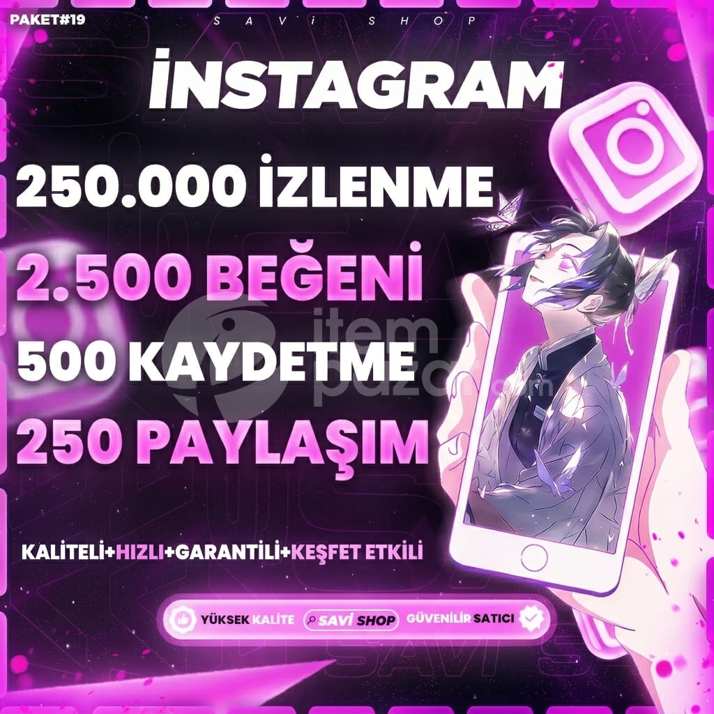 4X INSTAGRAM KEŞFET PAKETİ 19