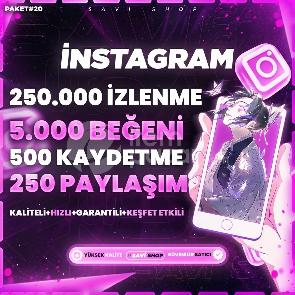 4X INSTAGRAM KEŞFET PAKETİ 20