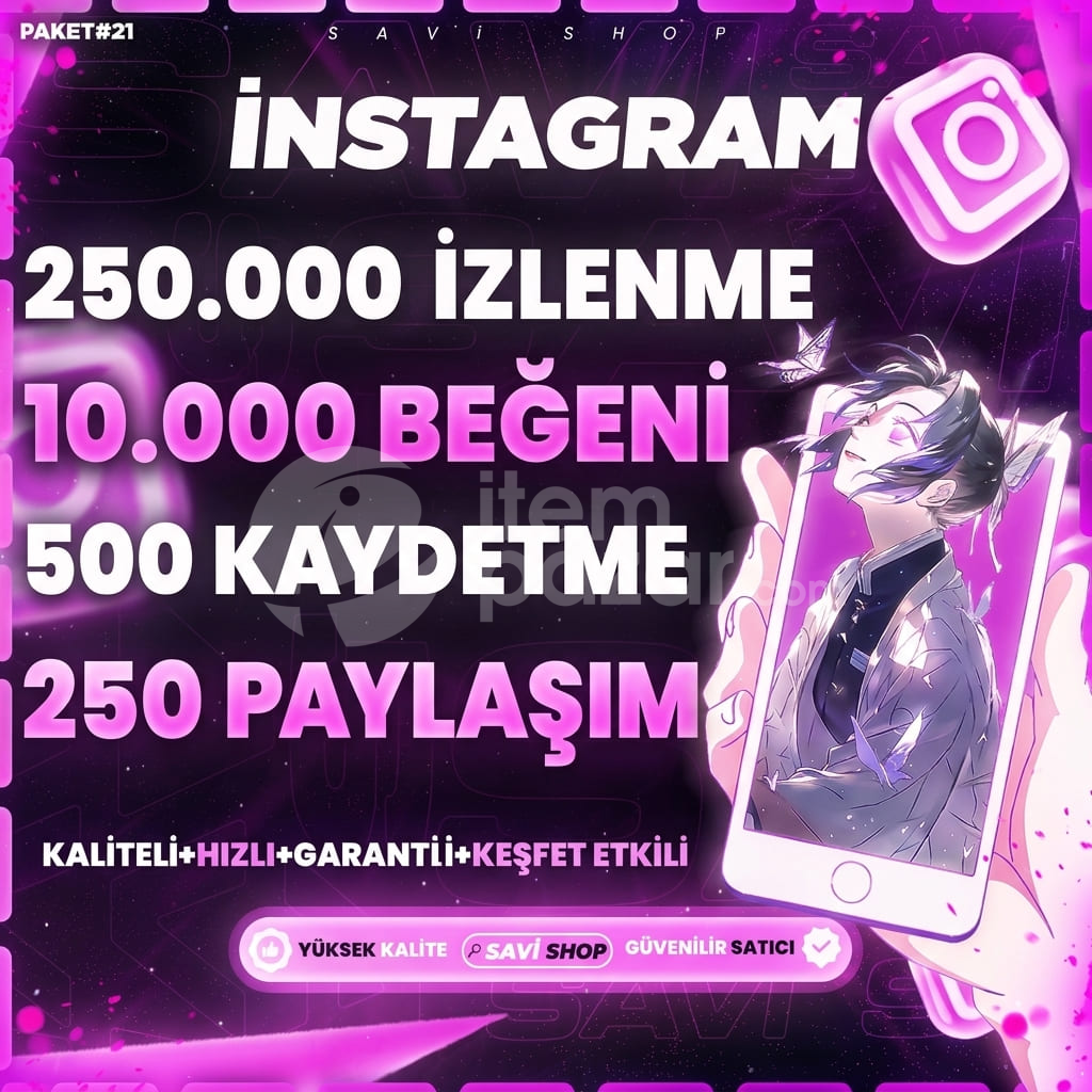 4X INSTAGRAM KEŞFET PAKETİ 21
