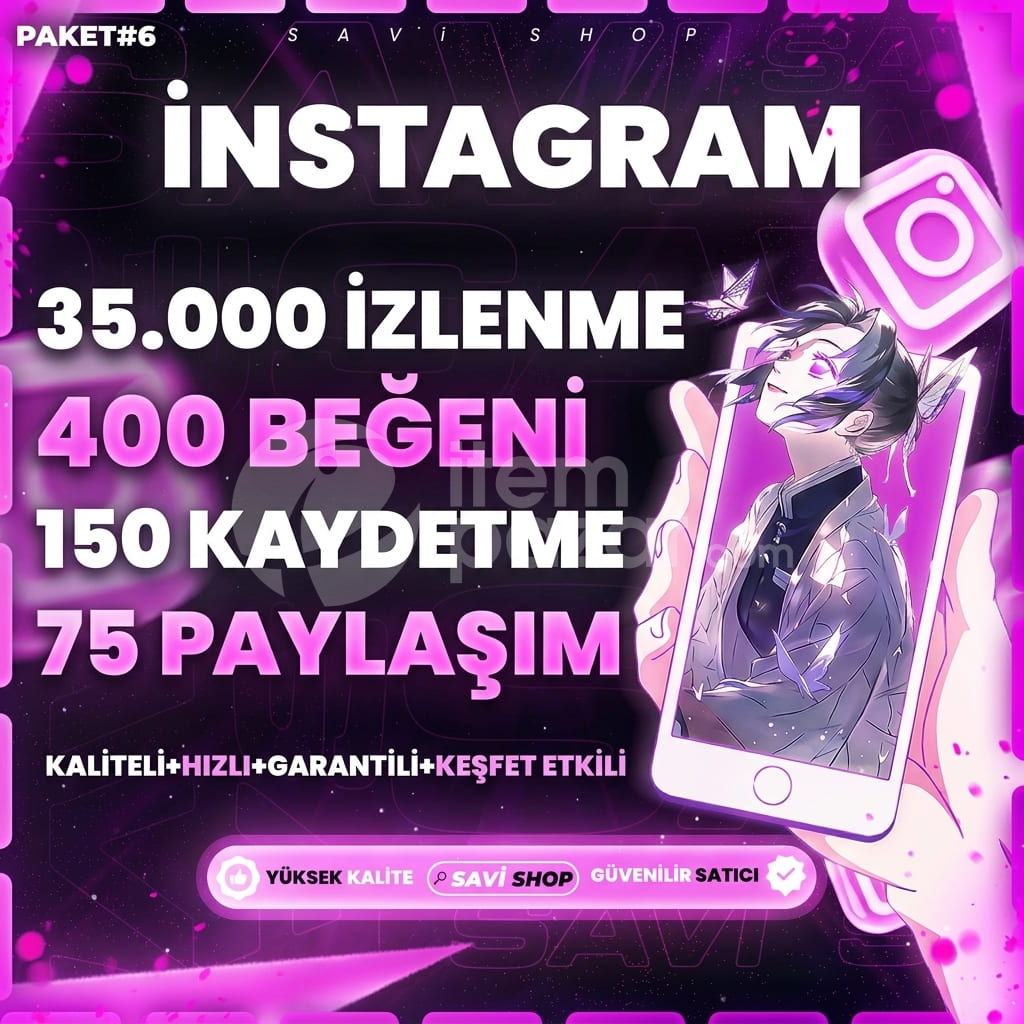 4X INSTAGRAM KEŞFET PAKETİ 6