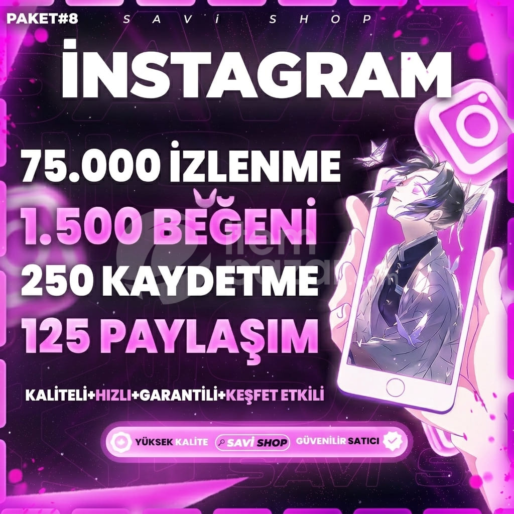 4X INSTAGRAM KEŞFET PAKETİ 8