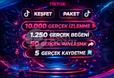 ⭐4X | TİKTOK KEŞFET PAKETİ 1⭐
