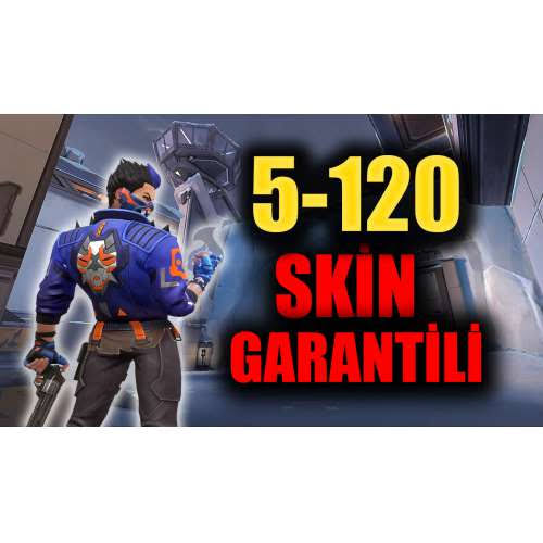 5-120 SKİN GARANTİLİ VALORANT RANDOM HESAP