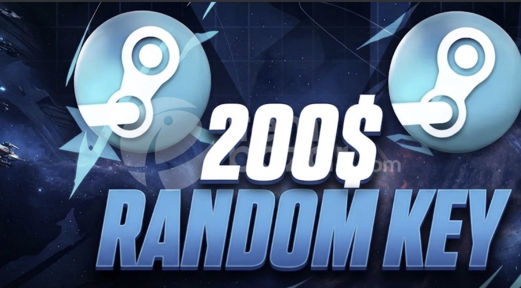 5 ADET 200$ STEAM RANDOM KEY