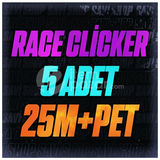 5 ADET 25M+ PET (RACE CLİCKER)