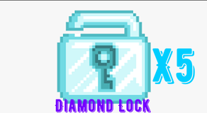 5 Adet Diamond Lock