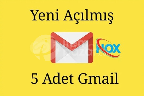 5 Adet Gmail Hesabı