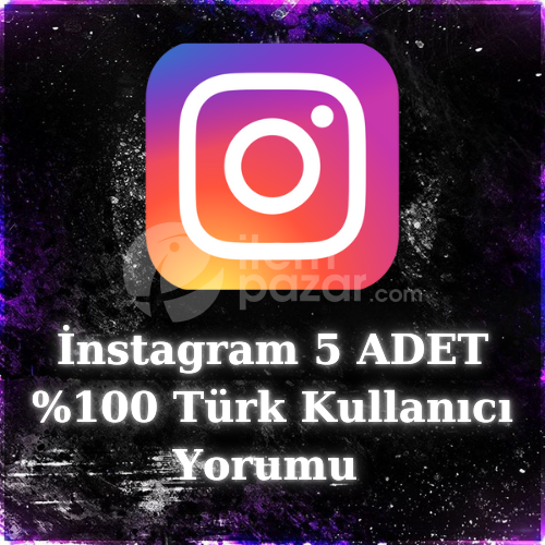 5 Adet Instagram Yorum | %100 Organik TÜRK