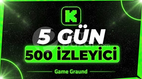 [ 5 GÜN ] 500 Kick Canlı İzleyici | OTO