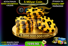 ⭐5 Milyar COİN/ÇİP(5.000.000.000)⭐