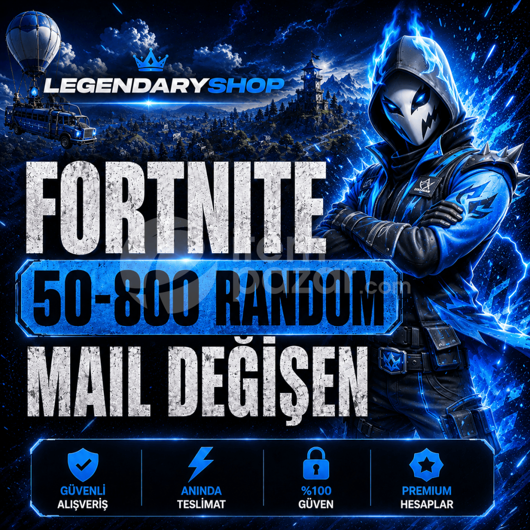 ⭐ 50-800 SKİN FORTNİTE MAİL DEĞİŞEN HESAP