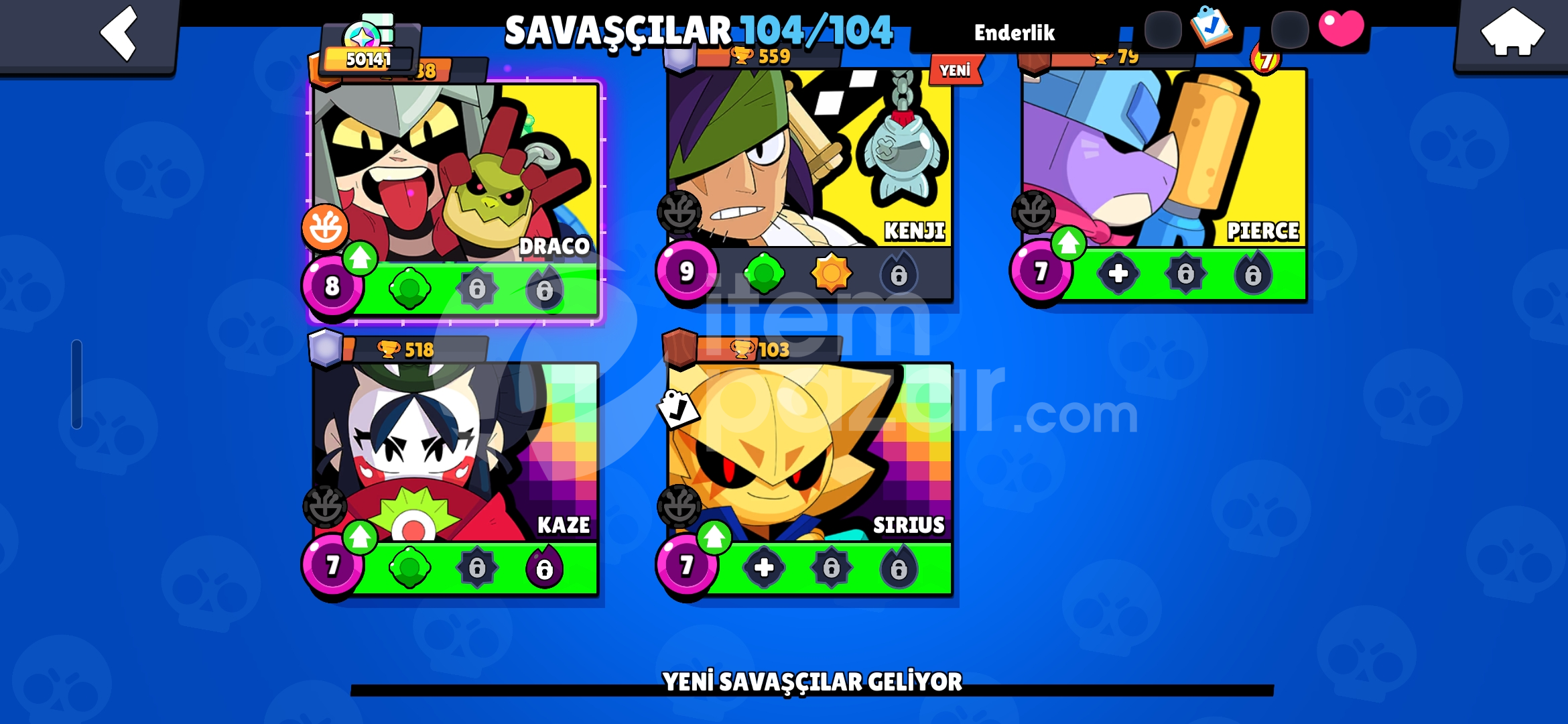 50 bin kupa maxlamalık hesap 104 karakter 