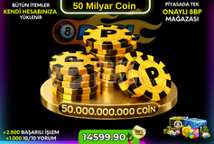 ⭐50 Milyar COİN/ÇİP(50.000.000.000)⭐
