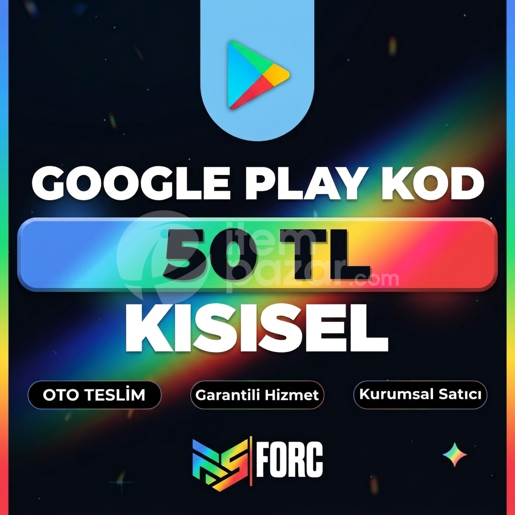 ⭐ 50 TL GOOGLE PLAY KOD