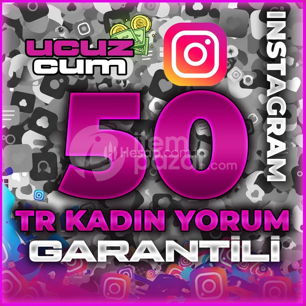 50 TÜRK KADIN YORUM GARANTİLİ OTOMATİK İNSTA