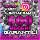 500 BEĞENİ GARANTİLİ OTOMATİK İNSTAGRAM