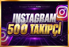 ⭐ 500 takipçi | Instagram
