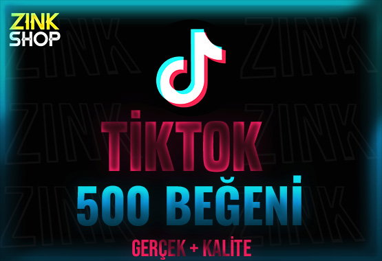 500 TİKTOK BEĞENİ [ANINDA TESLİMAT]
