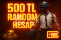 500 TL MUKEMMEL GARANTI PUBG MOBİLE HESAP