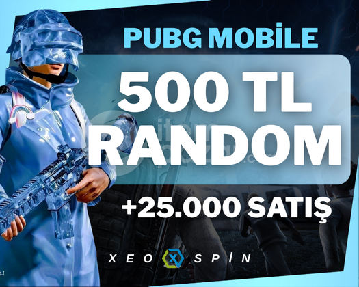 500 TL | PUBG RANDOM | ULTRA VİP+ | +300 SATIŞ