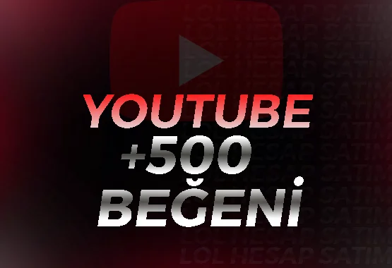 500 YOUTUBE BEĞENİ | ANINDA TESLİM