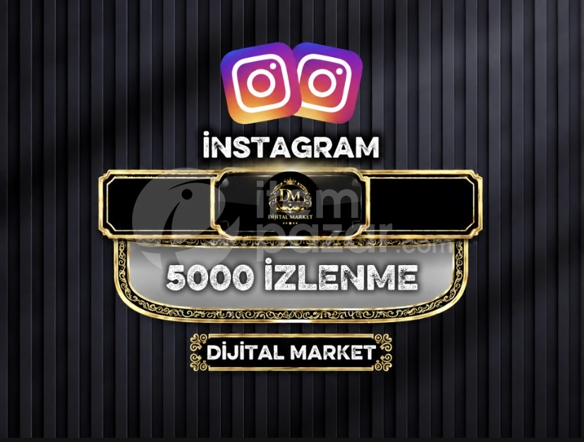 ⭐️ İNSTAGRAM 5000 İZLENME