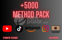 ✅+5000 METHOD PACK | TÜM SOSYAL MEDYA!
