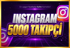 ⭐ 5000 takipçi | Instagram 