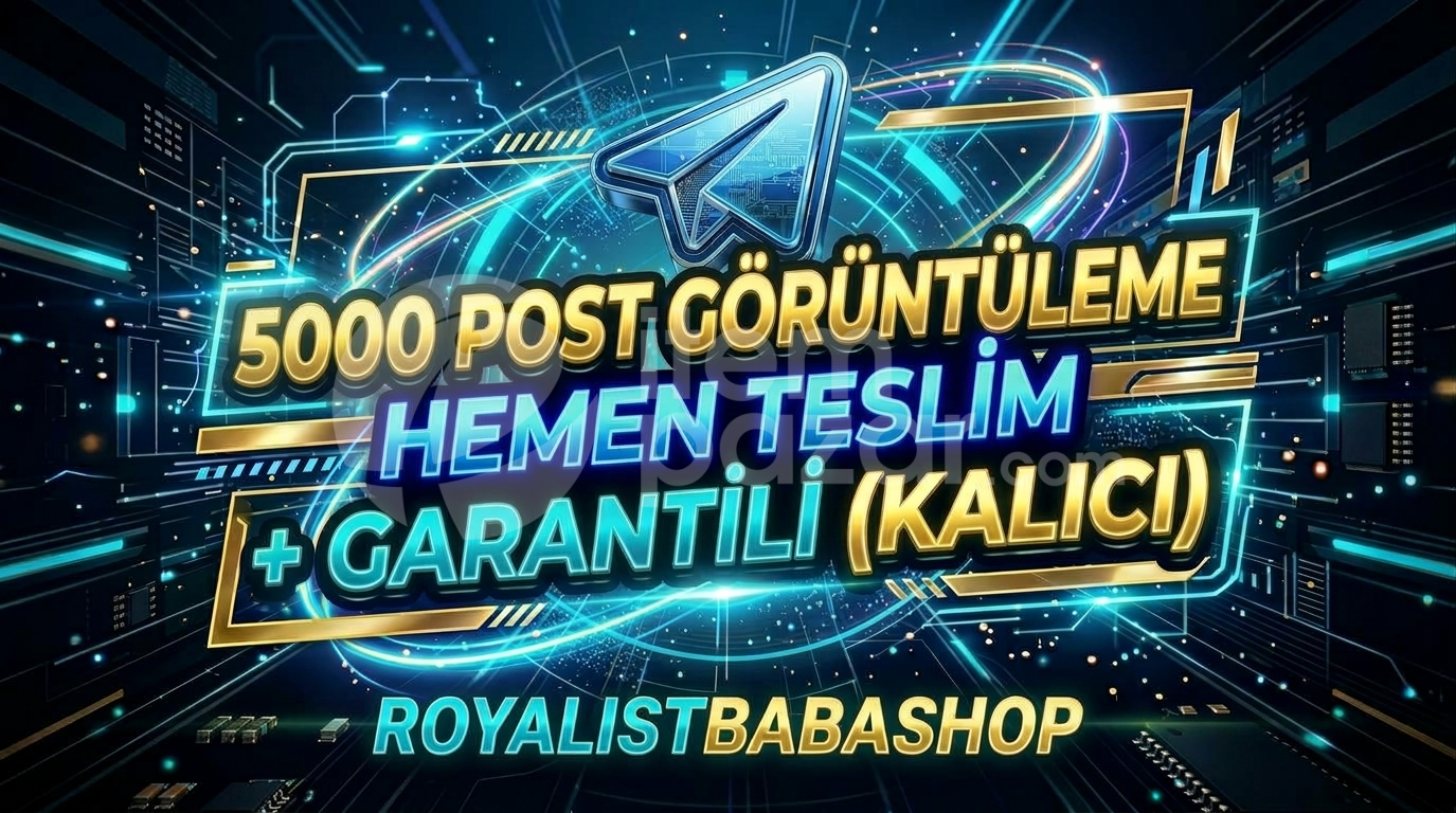 5000 TELEGRAM POST GÖRÜNTÜLEME + GARANTİLİ