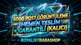 5000 TELEGRAM POST GÖRÜNTÜLEME + GARANTİLİ
