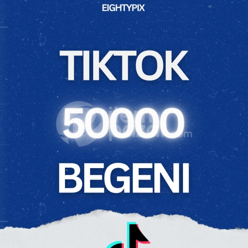 Tiktok 50.000 Beğeni + Destek